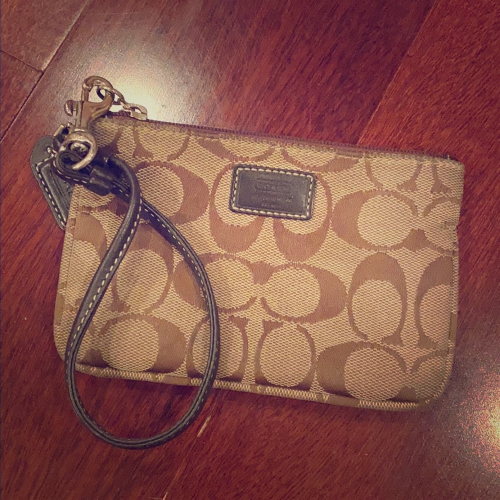 Coach wristlet